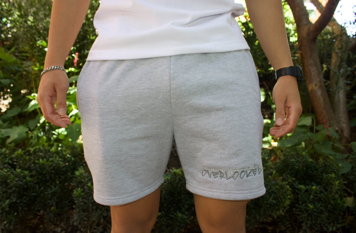 Doubted & Overlooked Grey Shorts